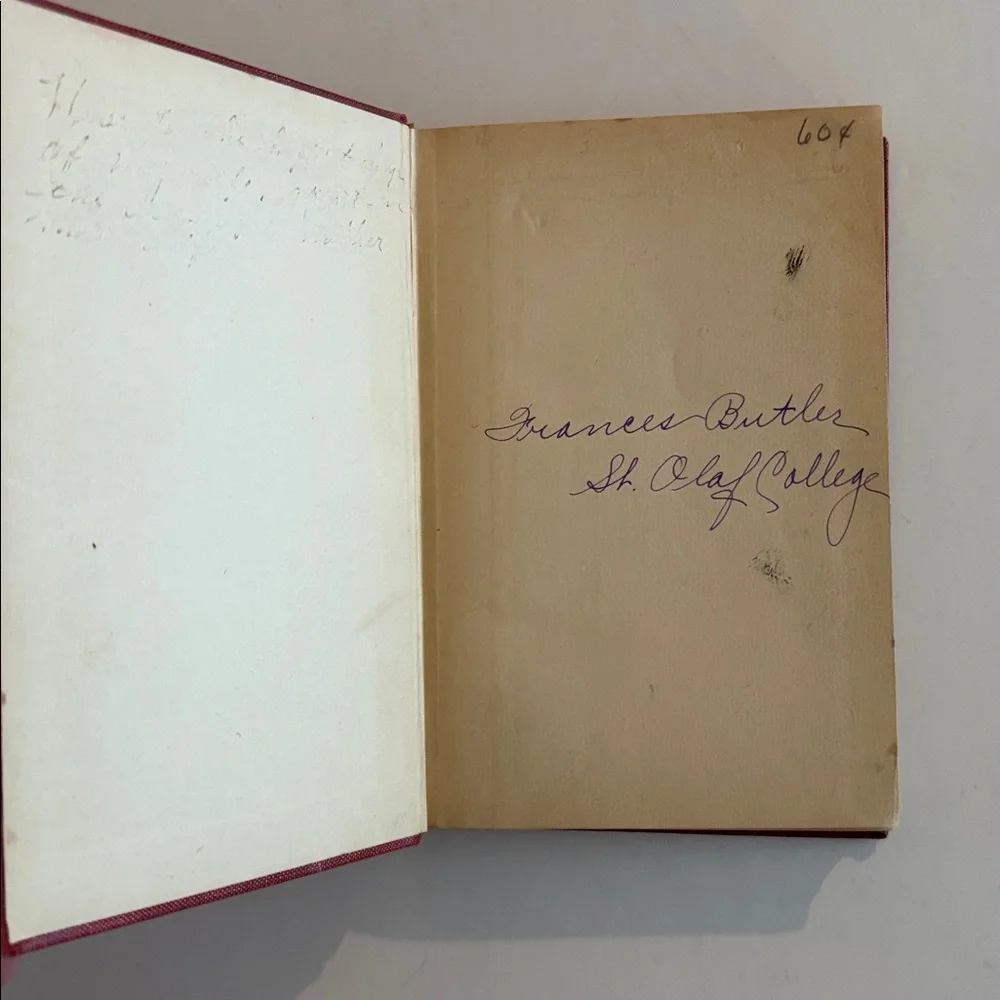 Gateway Series Van Dyke Essays of Emerson by Van Dyke Red Hardcover 1907 1st Ed